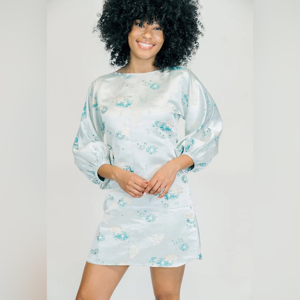 SOLELIA WEDGEWOOD MINI DRESS